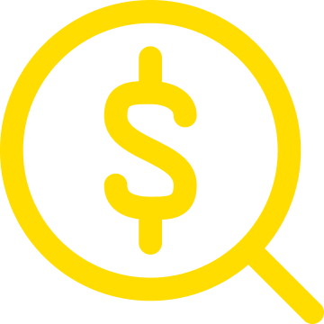 search-dollar icon